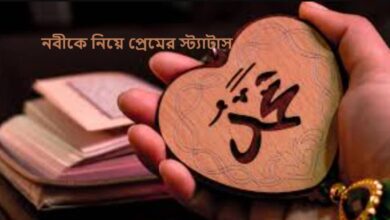 নবীকে নিয়ে প্রেমের স্ট্যাটাস