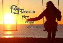 প্রিয়জনকে মিস করার এসএমএস