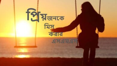 প্রিয়জনকে মিস করার এসএমএস