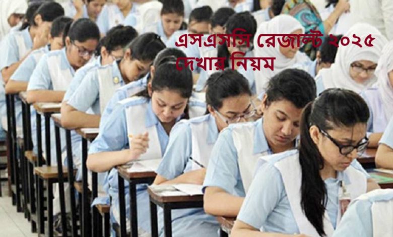 এসএসসি রেজাল্ট ২০২৫ দেখার নিয়ম